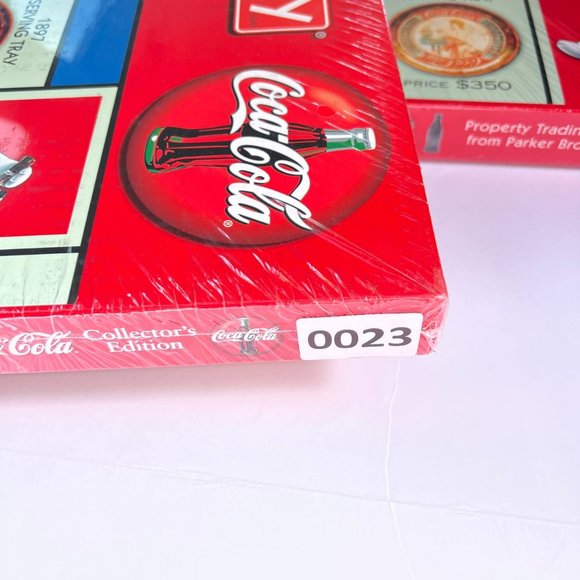 Vintage Monopoly‎ Coca-Cola Collector's Edition Board Game 1999 Coke Sealed - Picture 8 of 8